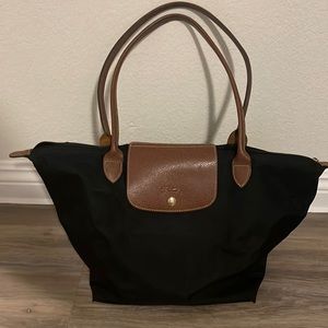 Longchamp Le Pliage Tote Black